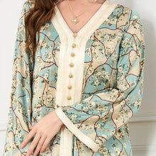 Load image into Gallery viewer, Qaftan Style dress - Soft Sage
