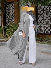 Load image into Gallery viewer, Zahra Abaya - Grey
