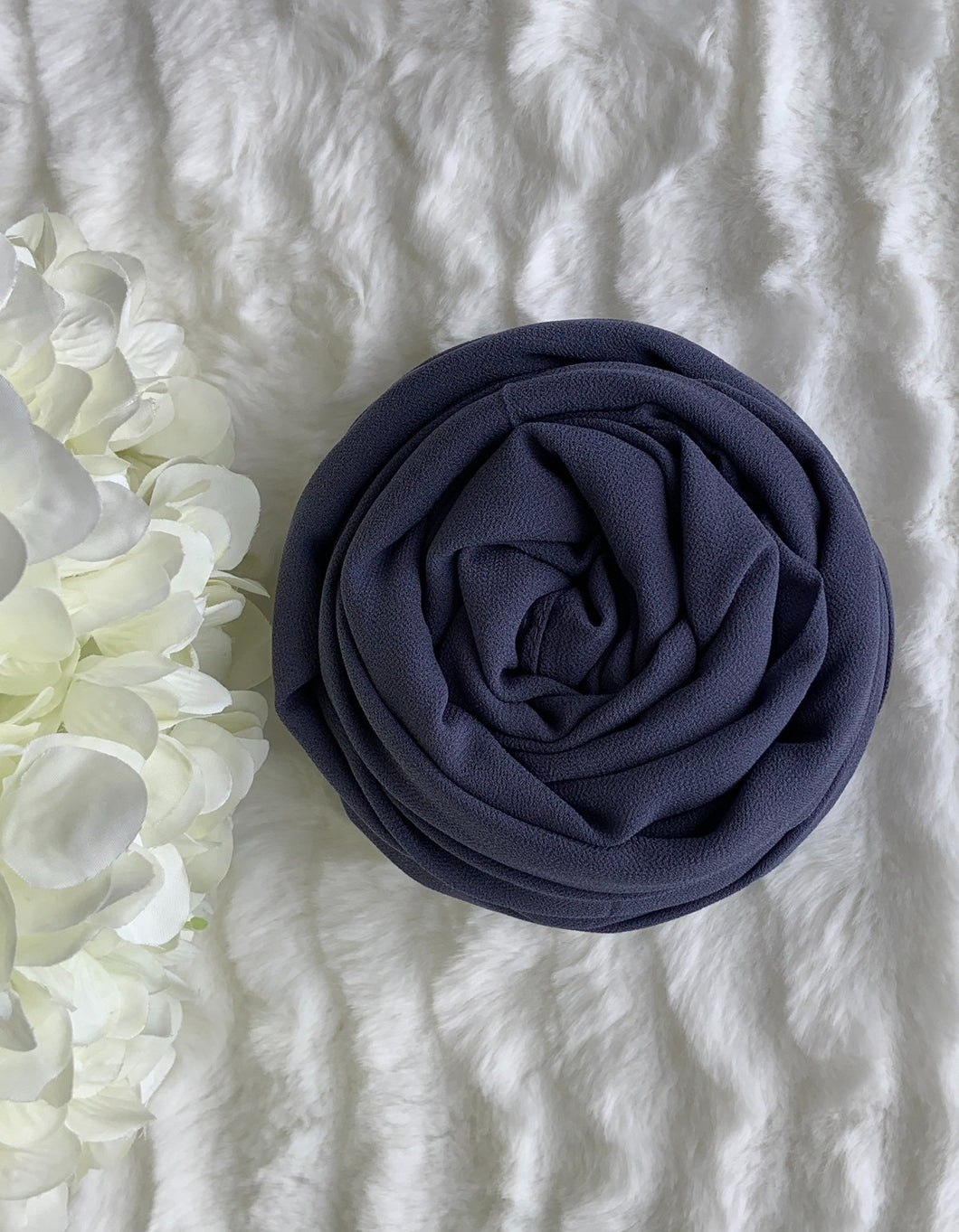 Classic Chiffon hijab - Bluish