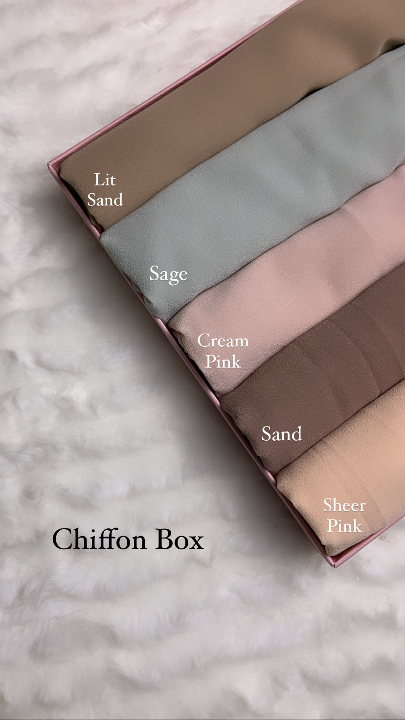 Smooth Box | Chiffon hijabs