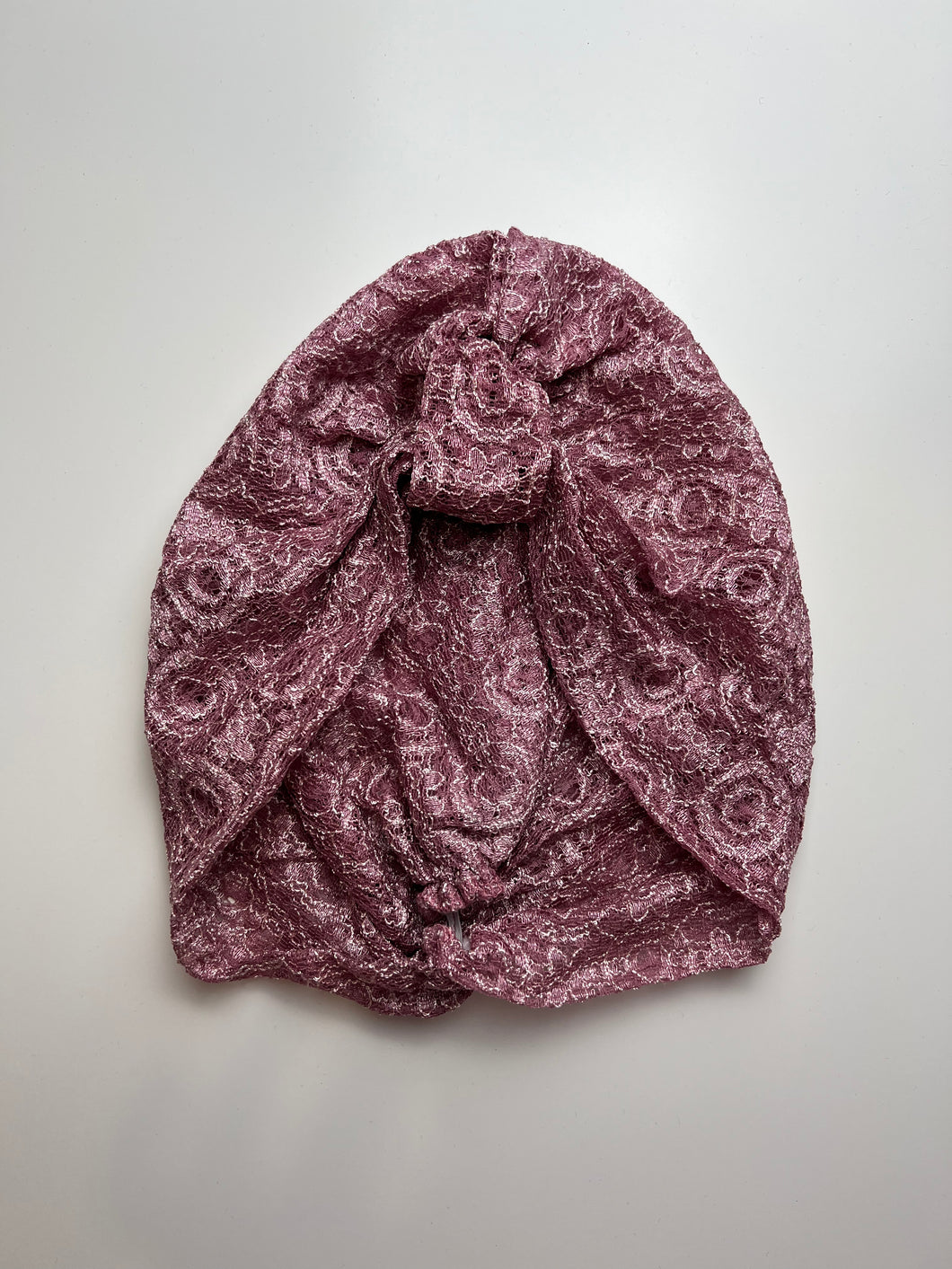 Strech lace Turban | Rose